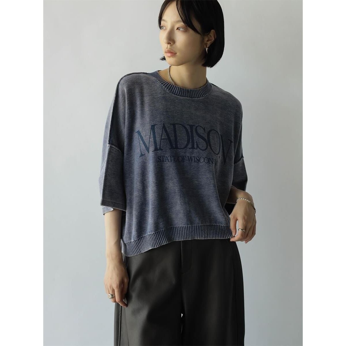 ケミカルウォッシュロゴプルオーバー | ラディエイト(RADIATE