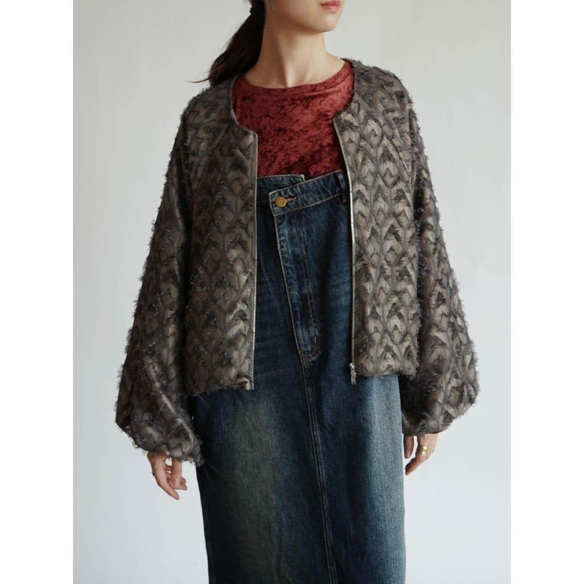本日限定◆ヤマダヤ▪アンプル◆エコファージャケットコート新品タグ付き37000円 ヤマダヤ ストア(YAMADAYA STORE) レディース アウター