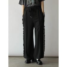 サイドラインフリルトラックパンツ