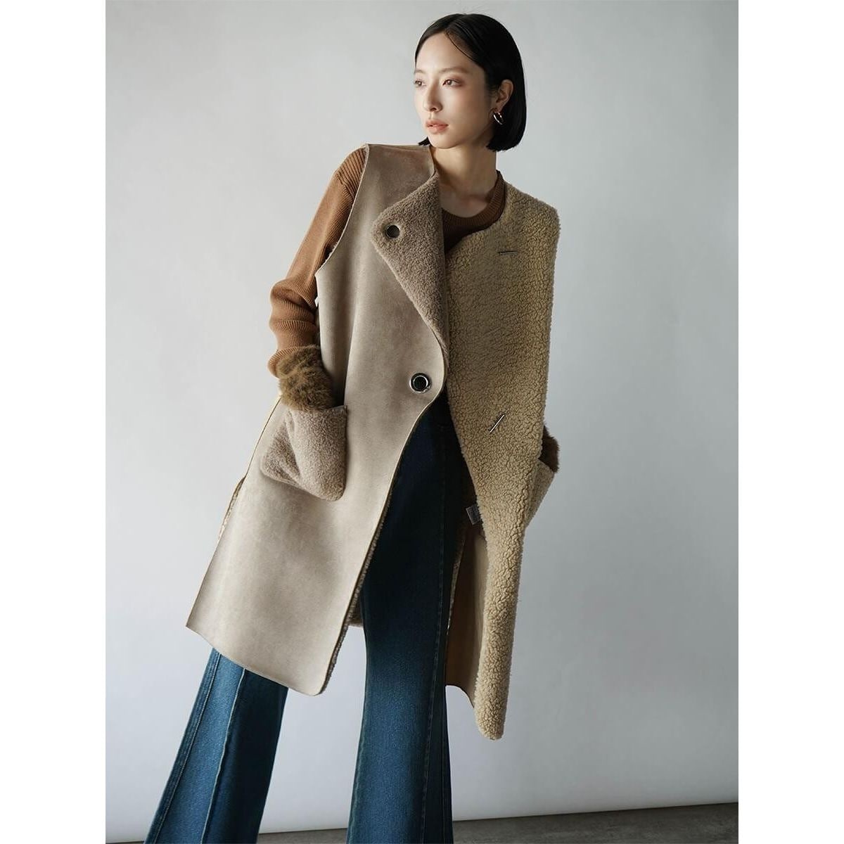 ヤマダヤ ストア(YAMADAYA STORE) レディース ベスト・ジレ の