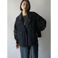 MA-1スリーブビッグカラージャケット