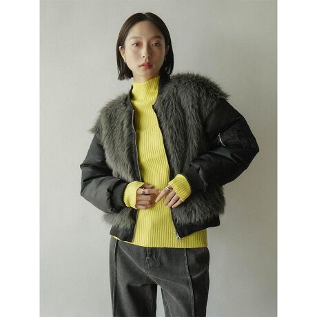 [^ԁF013119266]t@[xXg𒅗pĂ邩̂悤ȎaVȃfUCMA-1BiCfނMA-1Ɩё߂Ŋ炩ȔG̃tFCNt@[hbLOĂ̂ŒgAKȒSnB_uWbv̎dlȂ̂ŁAD݂ŃVGbg𒲐Ă܂B݂̂Ƀt@[{ƂɂA{[oAcꊴ}܂BfjȂǂ̃JWA͂AXbNXȂǂ̃LC߃pcŃ[hAXJ[g⃏s[XŊÐhMIXA킹ACeŐFȕ͋Cy߂܂B fF165cmBe摜́A̓₨g̃j^[ݒȀƖɂۂ̏iƐFقȂꍇ܂BԎɋ߂F͐n摜ł܂B 9icmj:57:54A[z[:64:53:79g:59digj:845