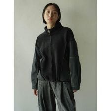 デニム切替ドッキングジャケット