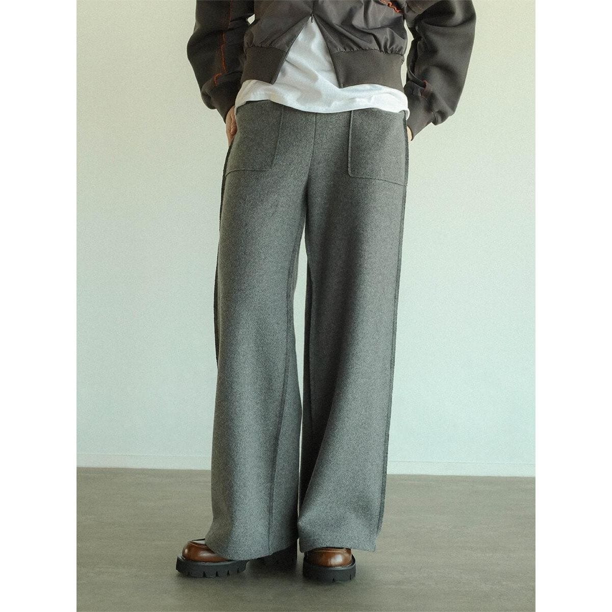 シフォンレイヤードフラワープリントワイドパンツ | ラシュッド(LASUD