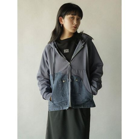 [^ԁF011219398]XEFbgfނɃfjAVɃhbLOAڂfUC̃Wbvp[J[Bn̂XEFbgnŁA\ʂASnQłBTCh̃WbvJăXbgɂ΁ACi[郌C[hX^C┲y߂閜\ACeB݊̂fUCȂ̂ŁAVvȃ{gXƍ킹邾ŃR[fBl[g܂܂B fF171cmBe摜́A̓₨g̃j^[ݒȀƖɂۂ̏iƐFقȂꍇ܂BԎɋ߂F͐n摜ł܂B̍ۂ͐F܂̂ŁÂ̂Ƃ͈ꏏɐȂłA܂܂ݐ􂢂͔AY܂͎gpȂłB9icmj:64:87g:57