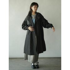 MA-1スリーブデニムトレンチコート