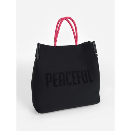 ラシット ☆ロゴ巾着 キャンバス トートバッグ A4OK ロゴワッペン  