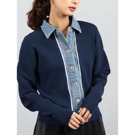 デニムドッキングリブニット | スコットクラブ(SCOTCLUB) | マルイ  