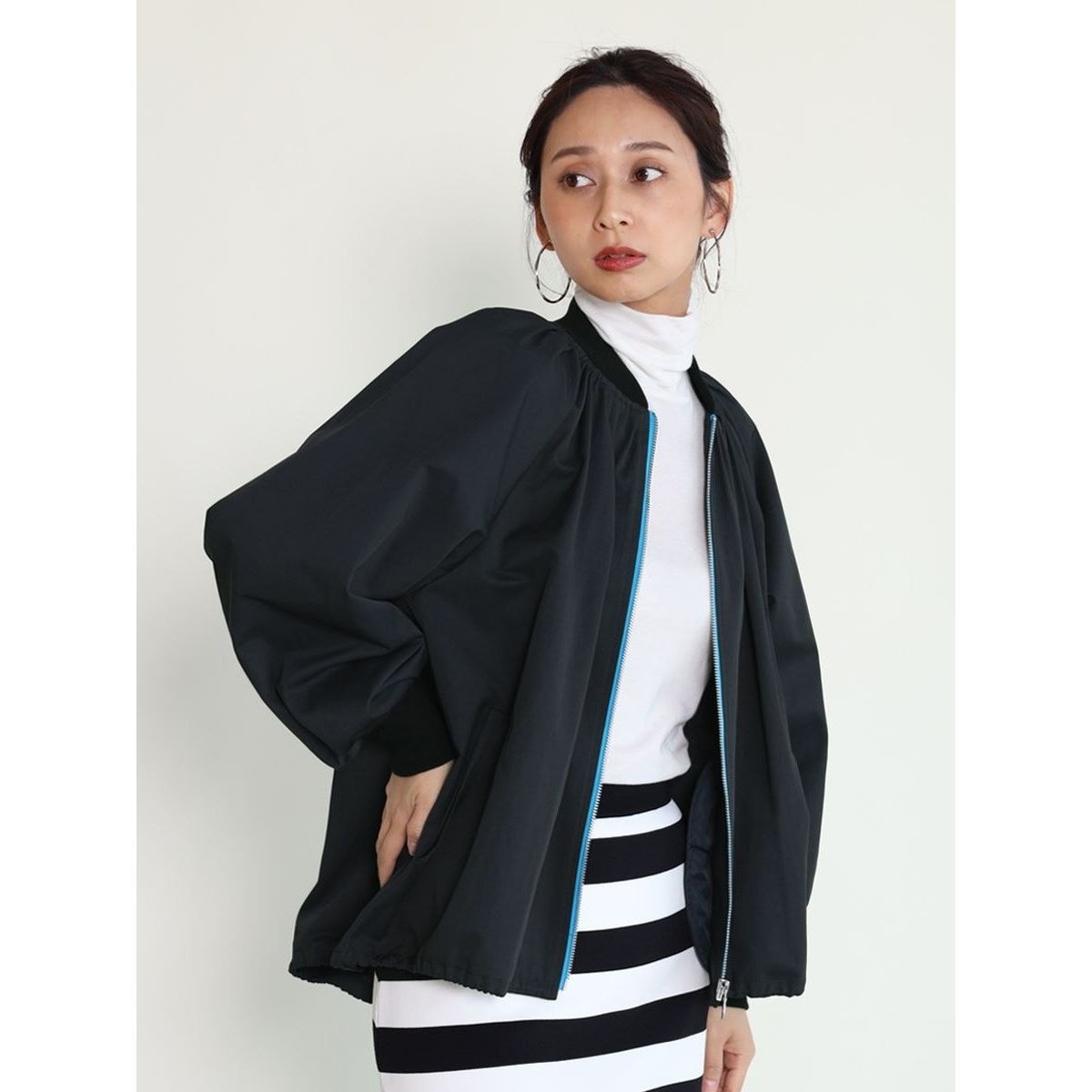 カラーラインボリュームブルゾン | スコットクラブ(SCOTCLUB) | マルイ