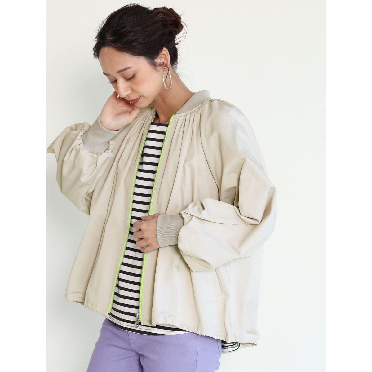 カラーラインボリュームブルゾン | スコットクラブ(SCOTCLUB) | マルイ