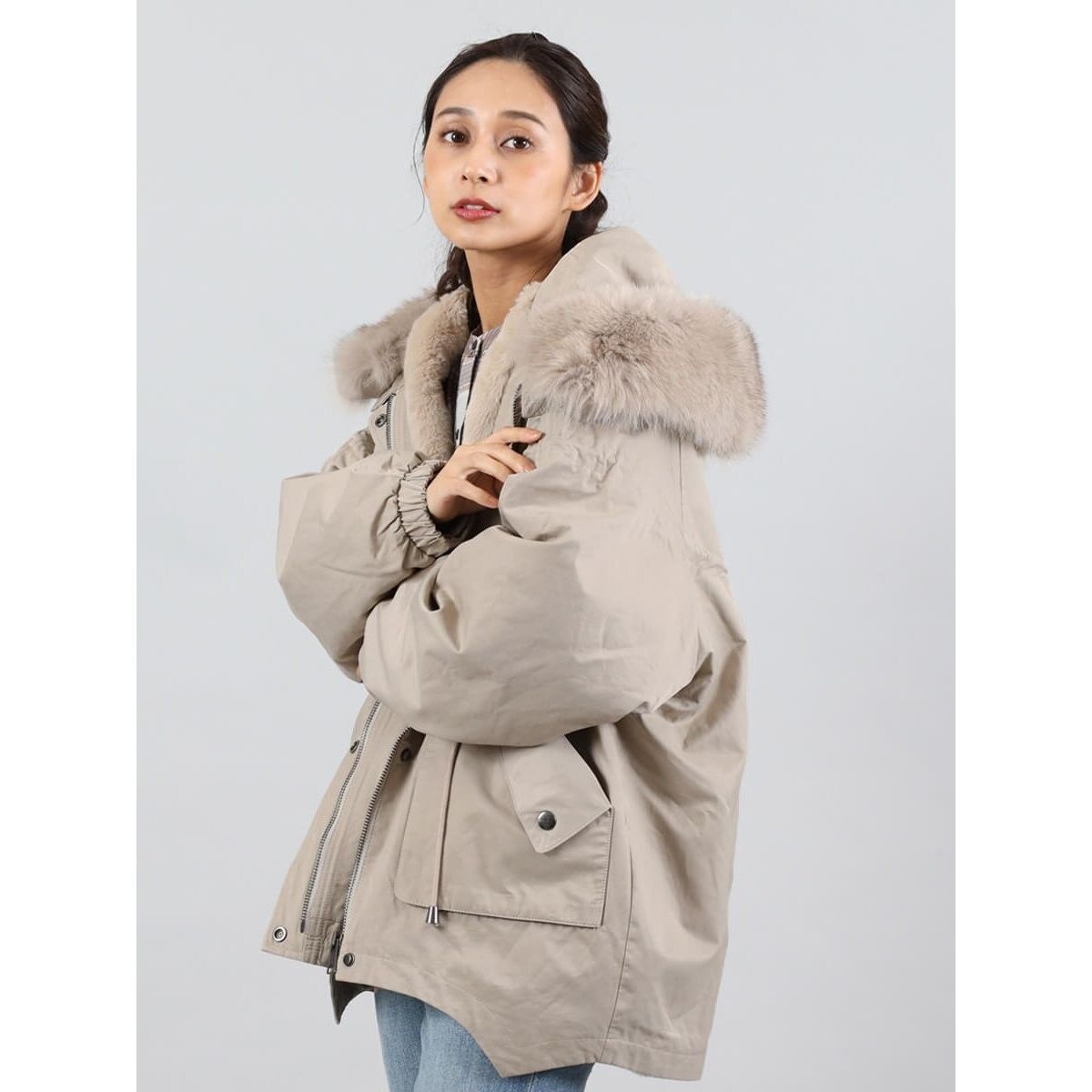 フォックスファードロストオーバーブルゾン | スコットクラブ(SCOTCLUB