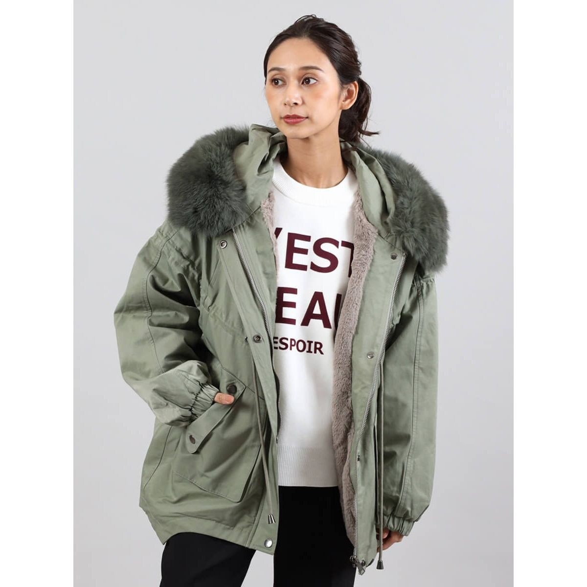 フォックスファードロストオーバーブルゾン | スコットクラブ(SCOTCLUB