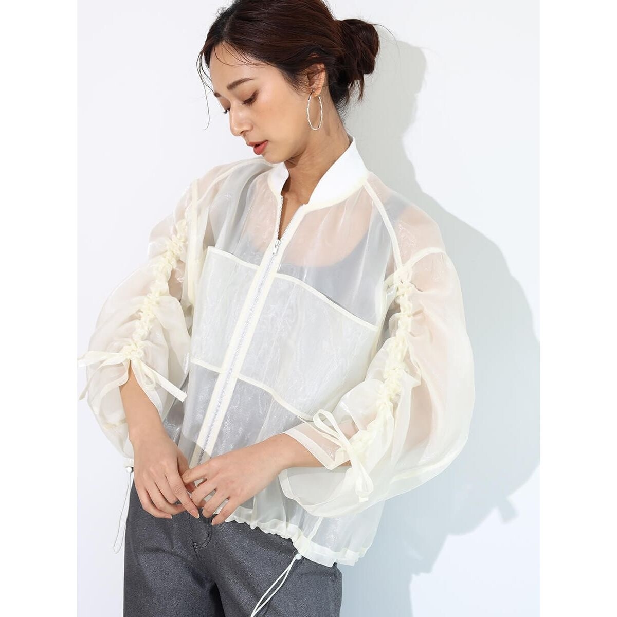 レディース SCOTCLUB購入 FENNEL シアーブルゾン