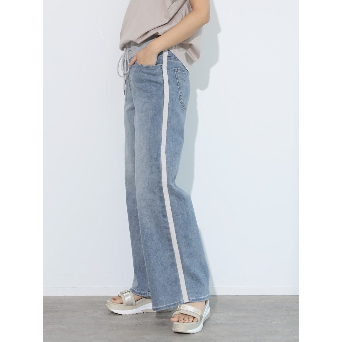 ⭐︎SCOTCLUBドロストワイドデニム⭐︎ ドロストワイドデニム | スコットクラブ(SCOTCLUB) | マルイ