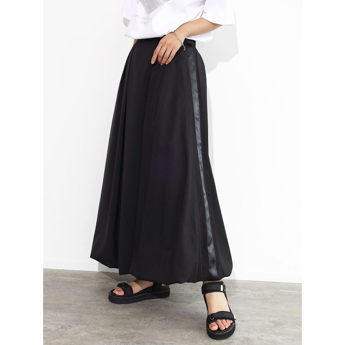 新品　SCOTCLUB ロゴデニムロングスカート セール 59%OFF】スコットクラブ SCOTCLUB ロゴデニムロング
