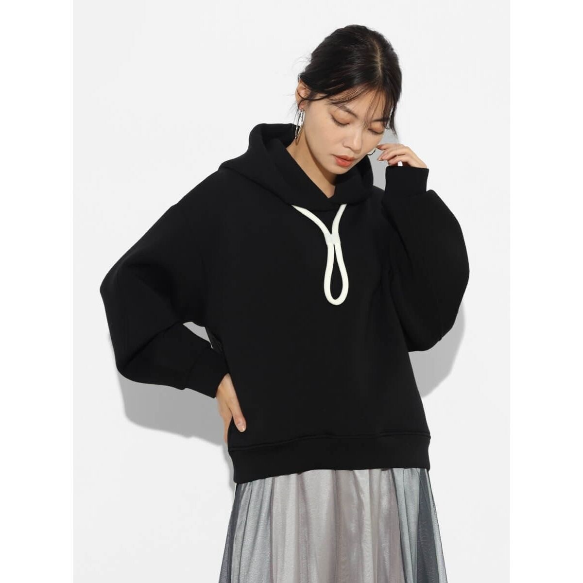 スウェットライクバックロゴパーカー | スコットクラブ(SCOTCLUB