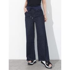 ドロストワイドデニムパンツ