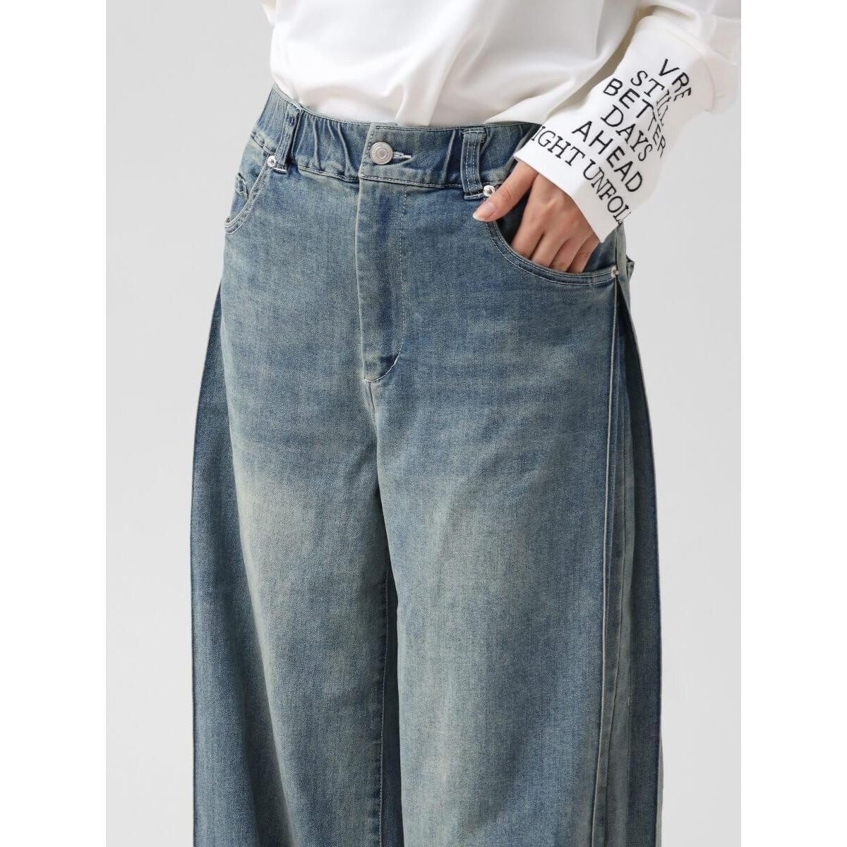 サイドタックストレッチデニムパンツ | スコットクラブ(SCOTCLUB