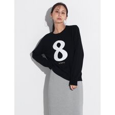 8ロゴニットプルオーバー