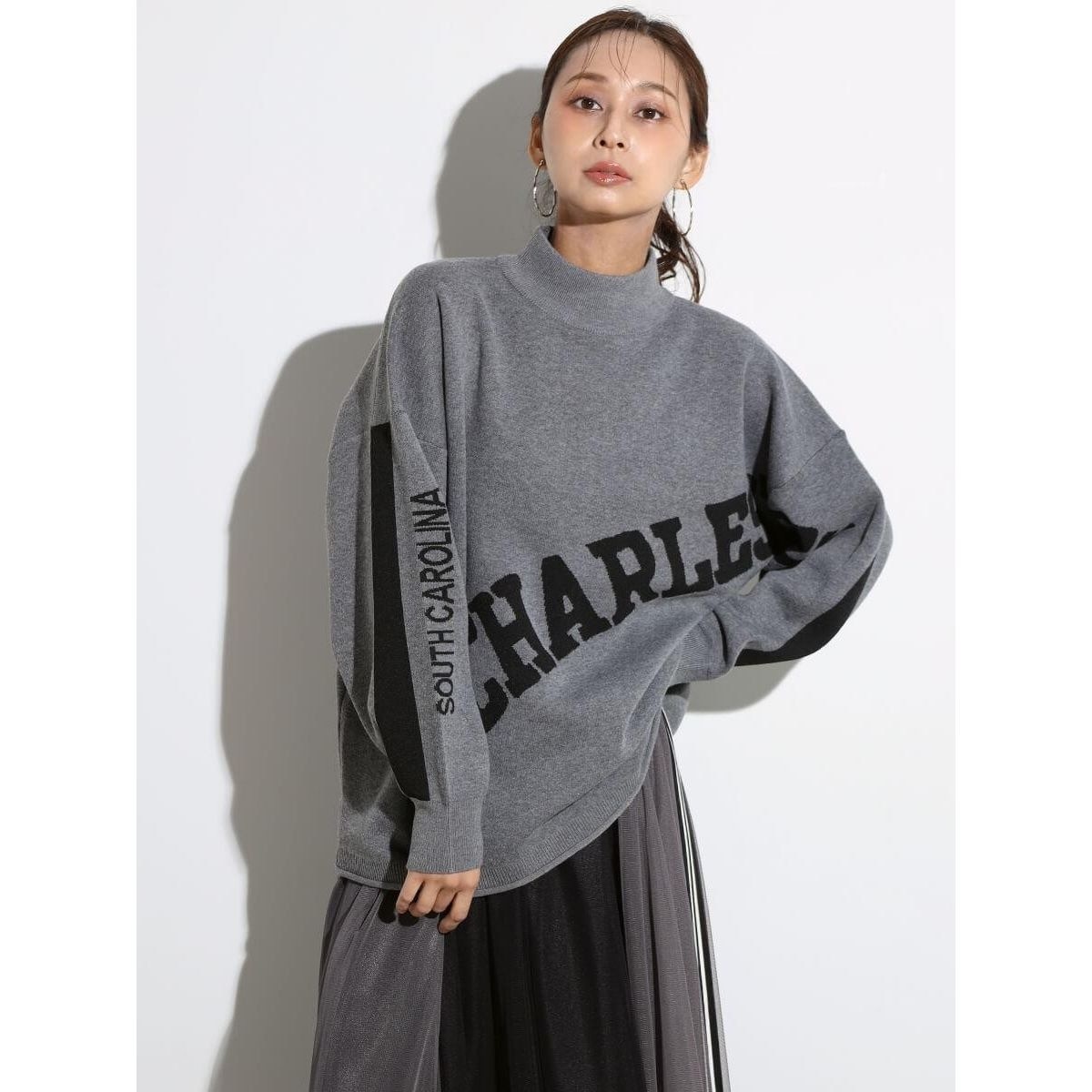 ロゴハイネックニット | スコットクラブ(SCOTCLUB) | マルイウェブチャネル