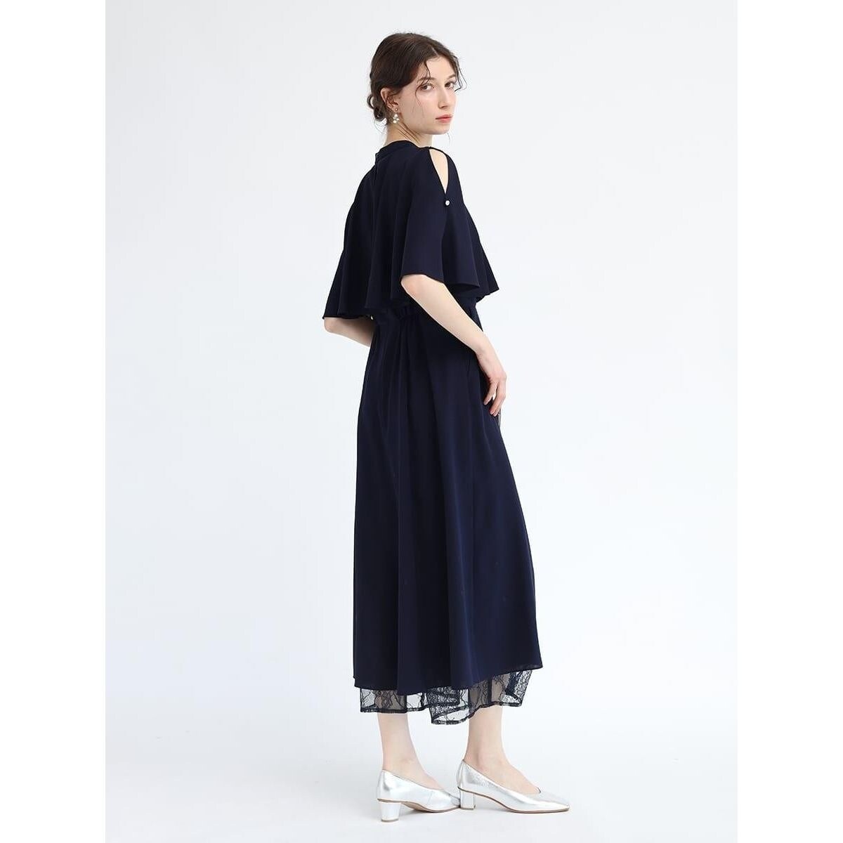 フリルショルダーカットオールインワン | リルフェテ(Rire fete