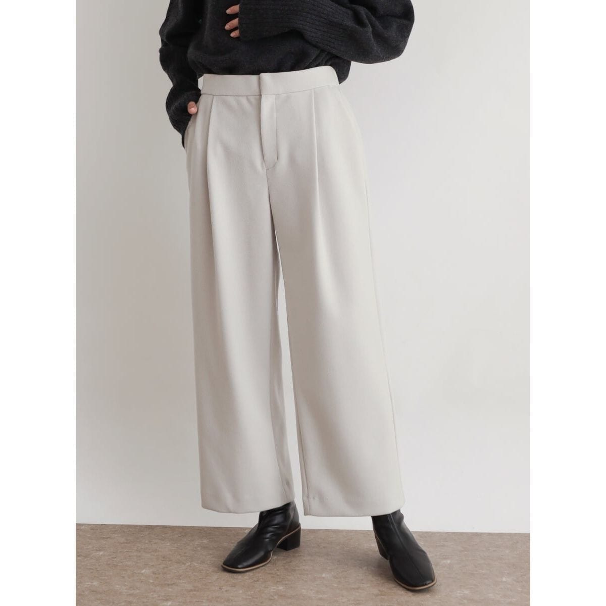 CLOVE ワイドカーゴパンツ アッシュグレー 9号 ヤマダヤ ワイドカーゴ