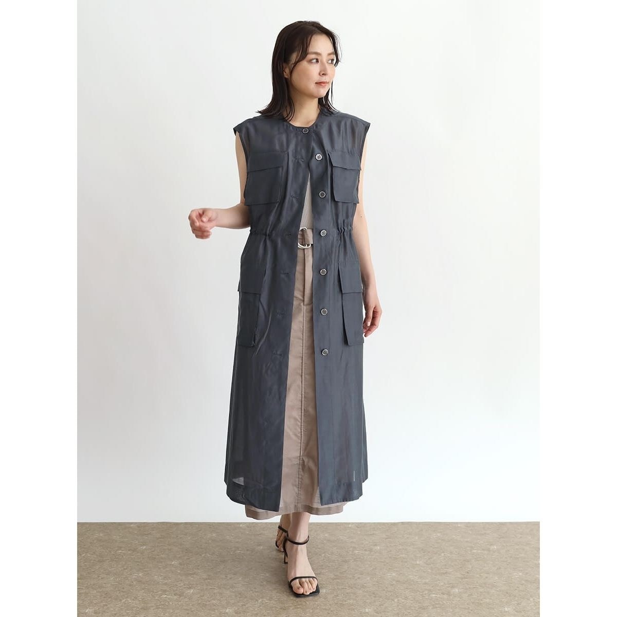 シアーロングジレ | クローブ(CLOVE) | マルイウェブチャネル