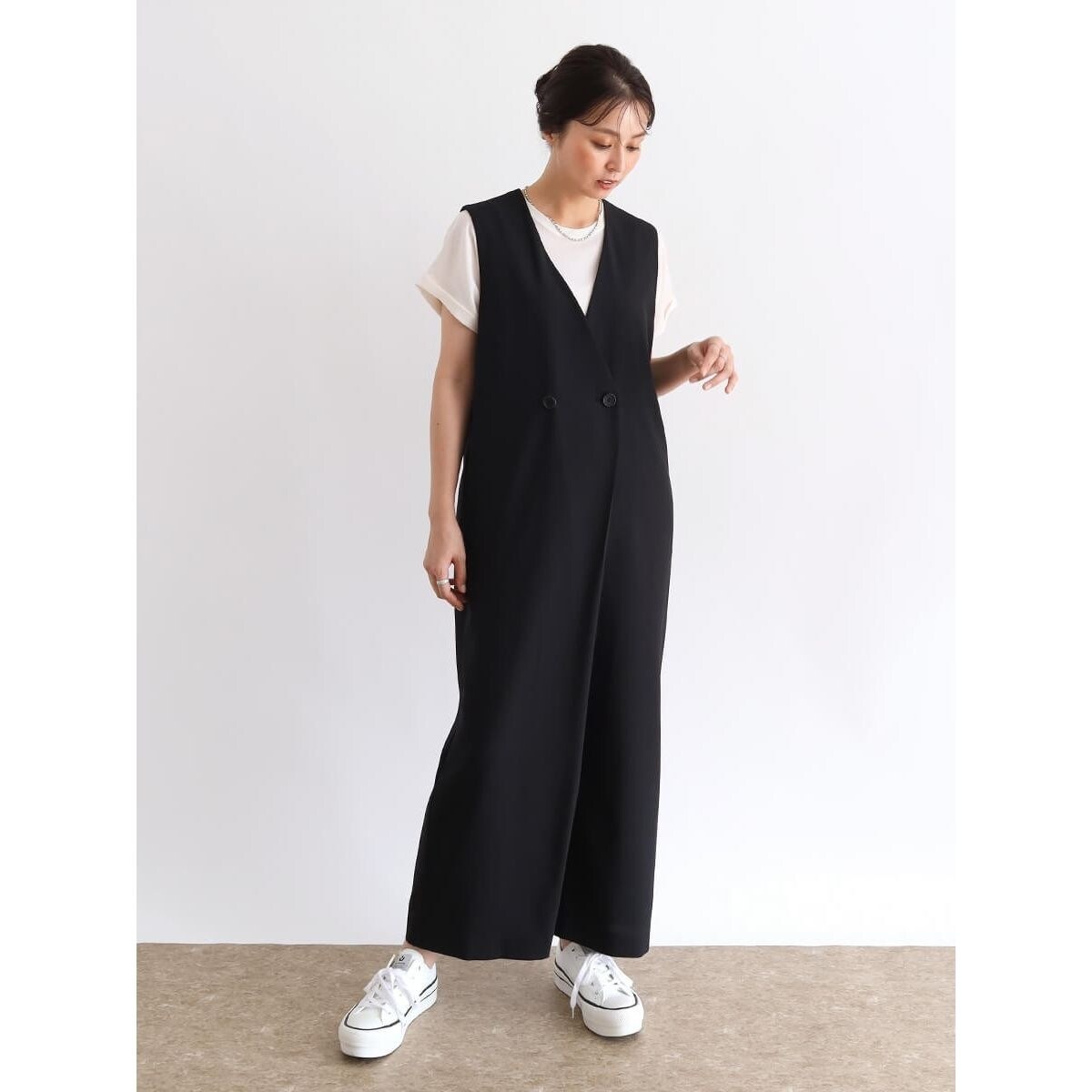 Vネックサロペット | クローブ(CLOVE) | マルイウェブチャネル