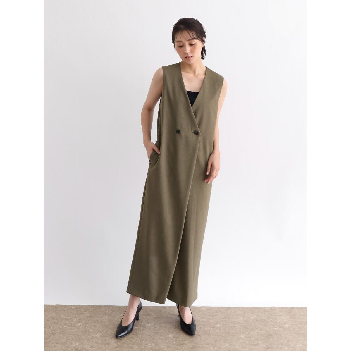 Vネックサロペット | クローブ(CLOVE) | マルイウェブチャネル