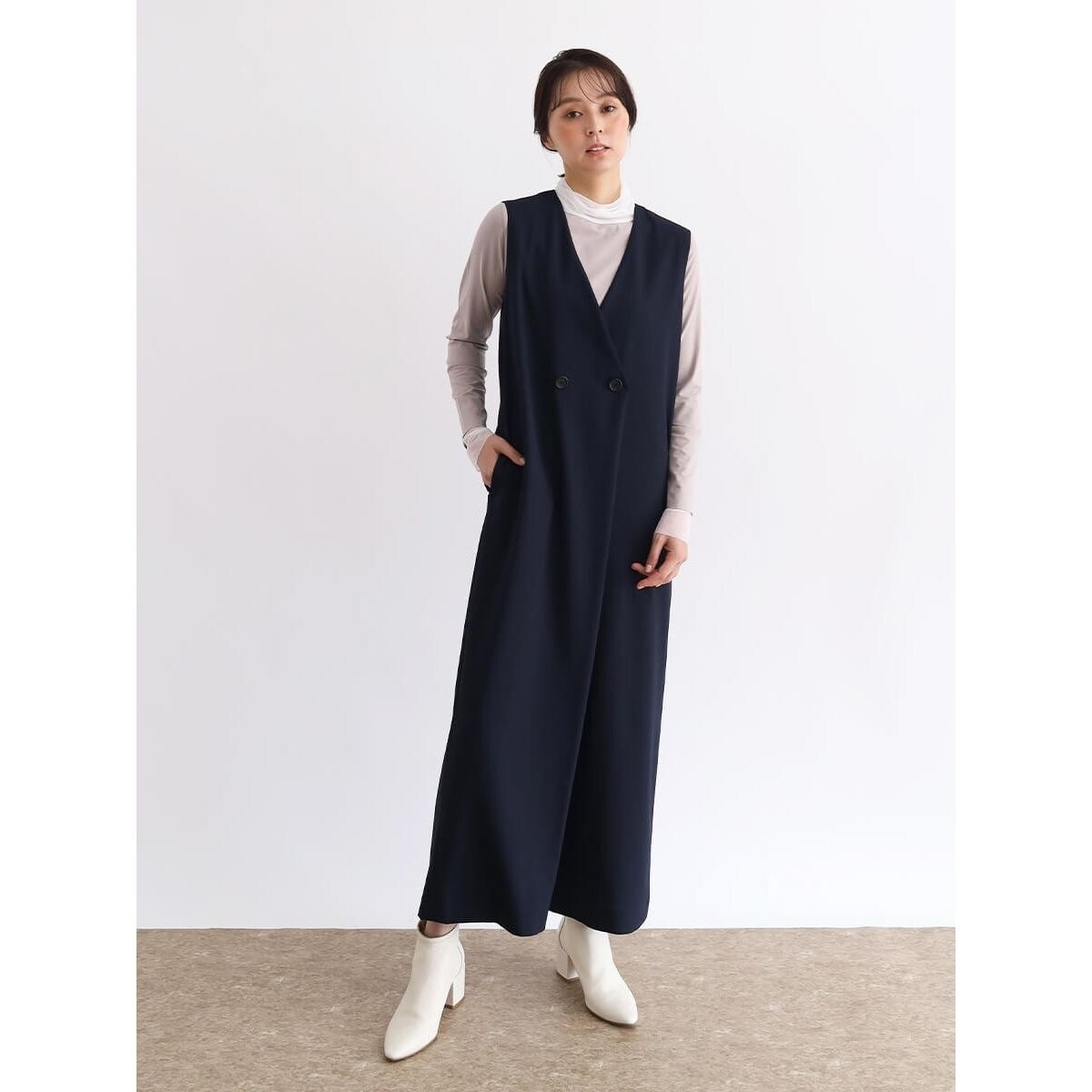 【新品】 ヤマダヤ CLOVE クローブ Vネックサロペット オールインワン Vネックサロペット | クローブ(CLOVE) | マルイウェブチャネル