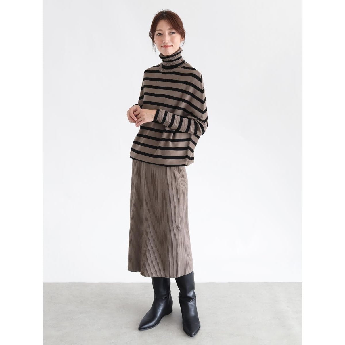 シアーヨーク切替ワンピース | スピック＆スパン(Spick and Span