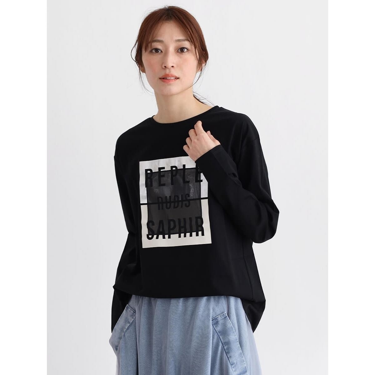 新品タグ付き　CLOVE　クローブ　ロゴオーガンジーTシャツ オフホワイト 新品タグ付き CLOVE クローブ ロゴオーガンジーTシャツ オフ