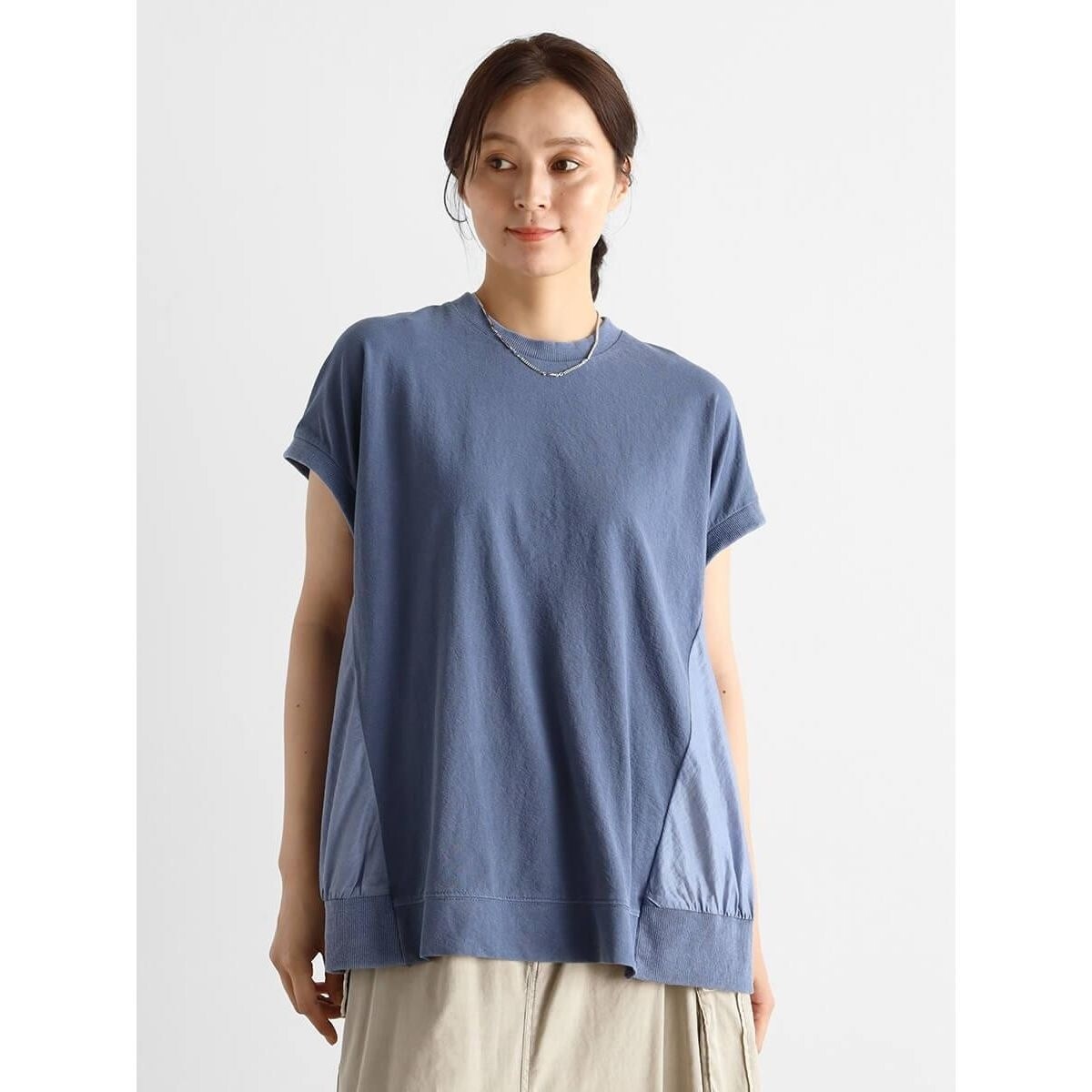新品　ラシュッド　カットソー　Tシャツ 日本製　ヤマダヤ　ブラック ヤマダヤ ストア(YAMADAYA STORE) レディース Tシャツ