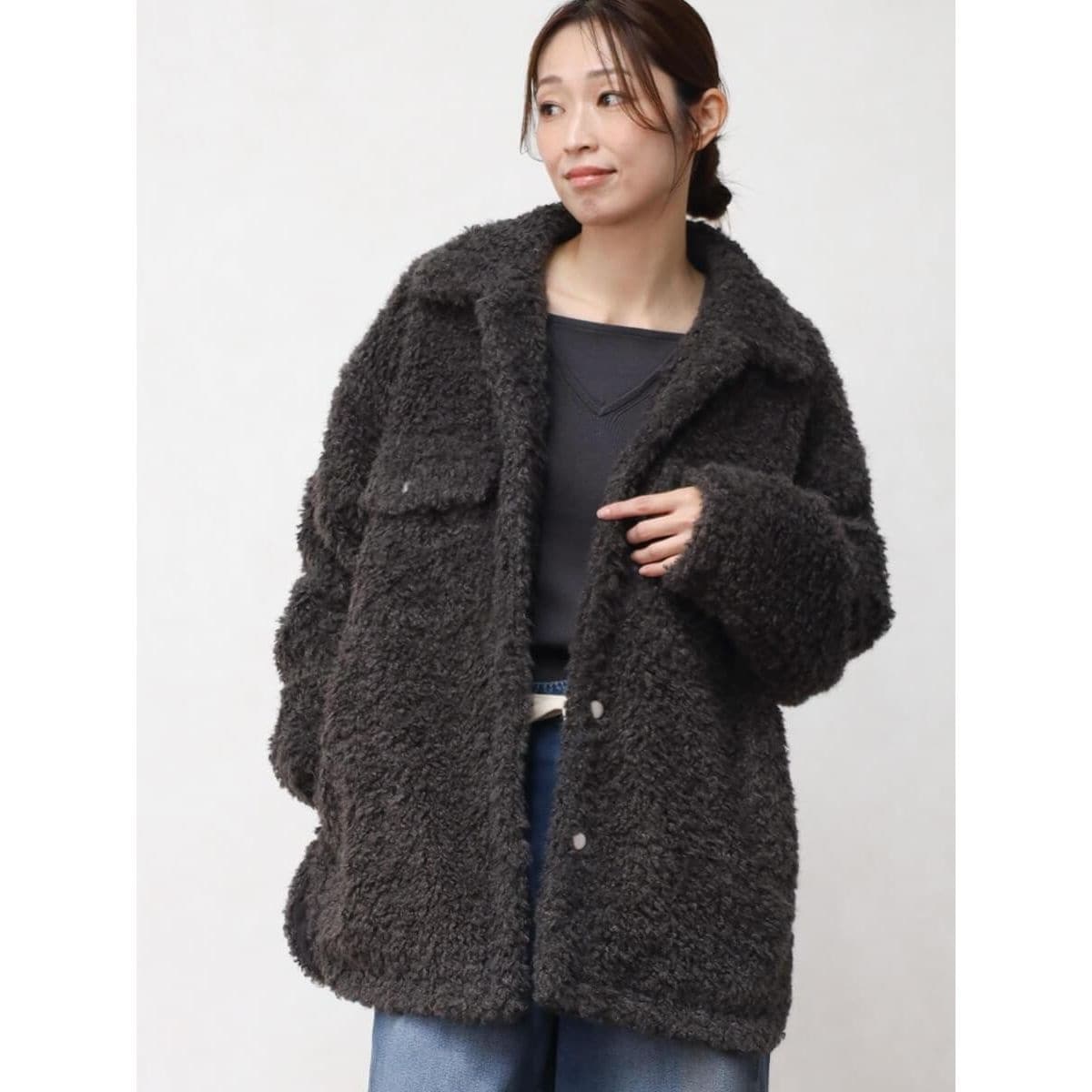 KOKIKA ★定価25,300円　ヤマダヤ　ショートコート ヤマダヤ ストア(YAMADAYA STORE) レディース アウター・ジャケット