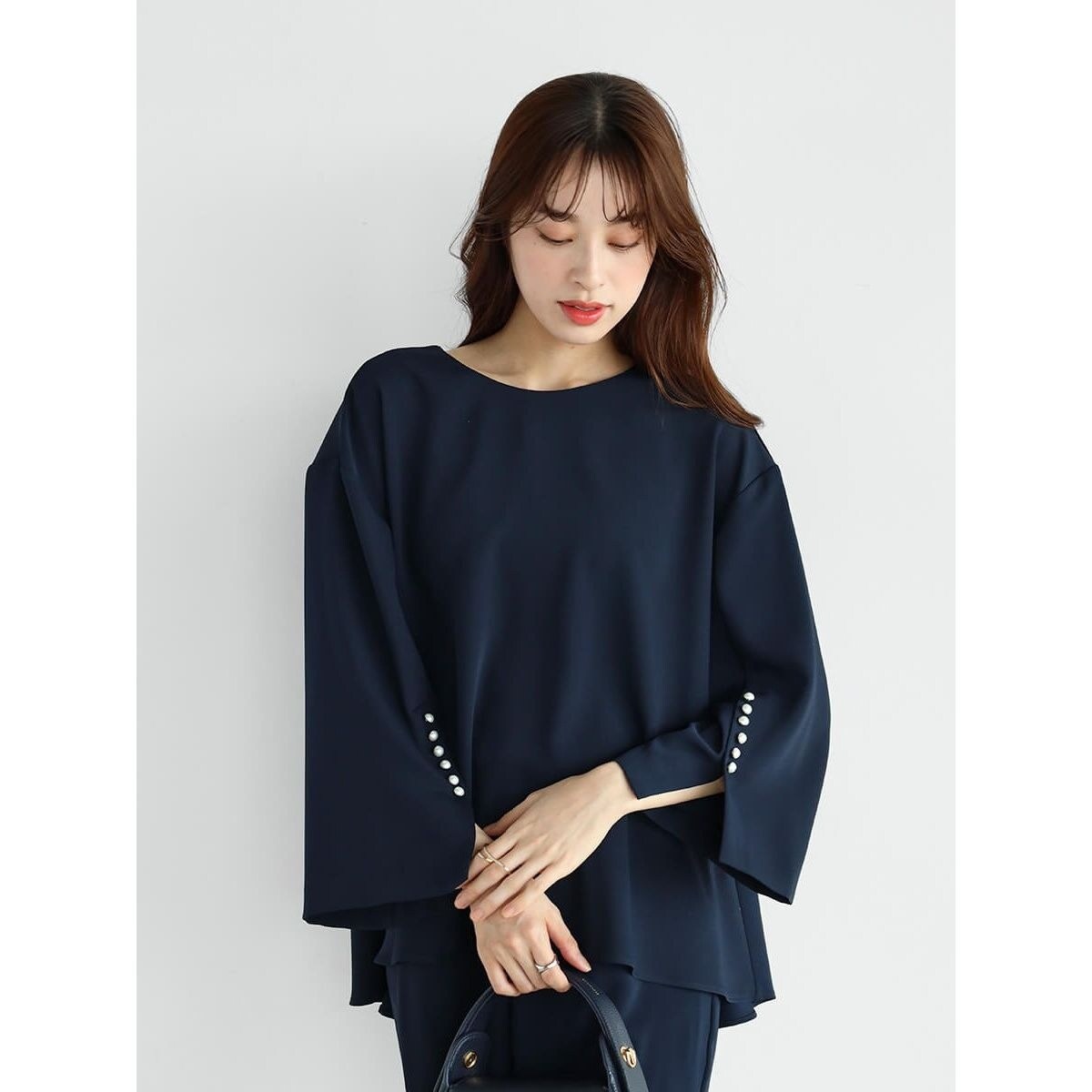 パールスリーブブラウス | ヴァン(Vin) | マルイウェブチャネル