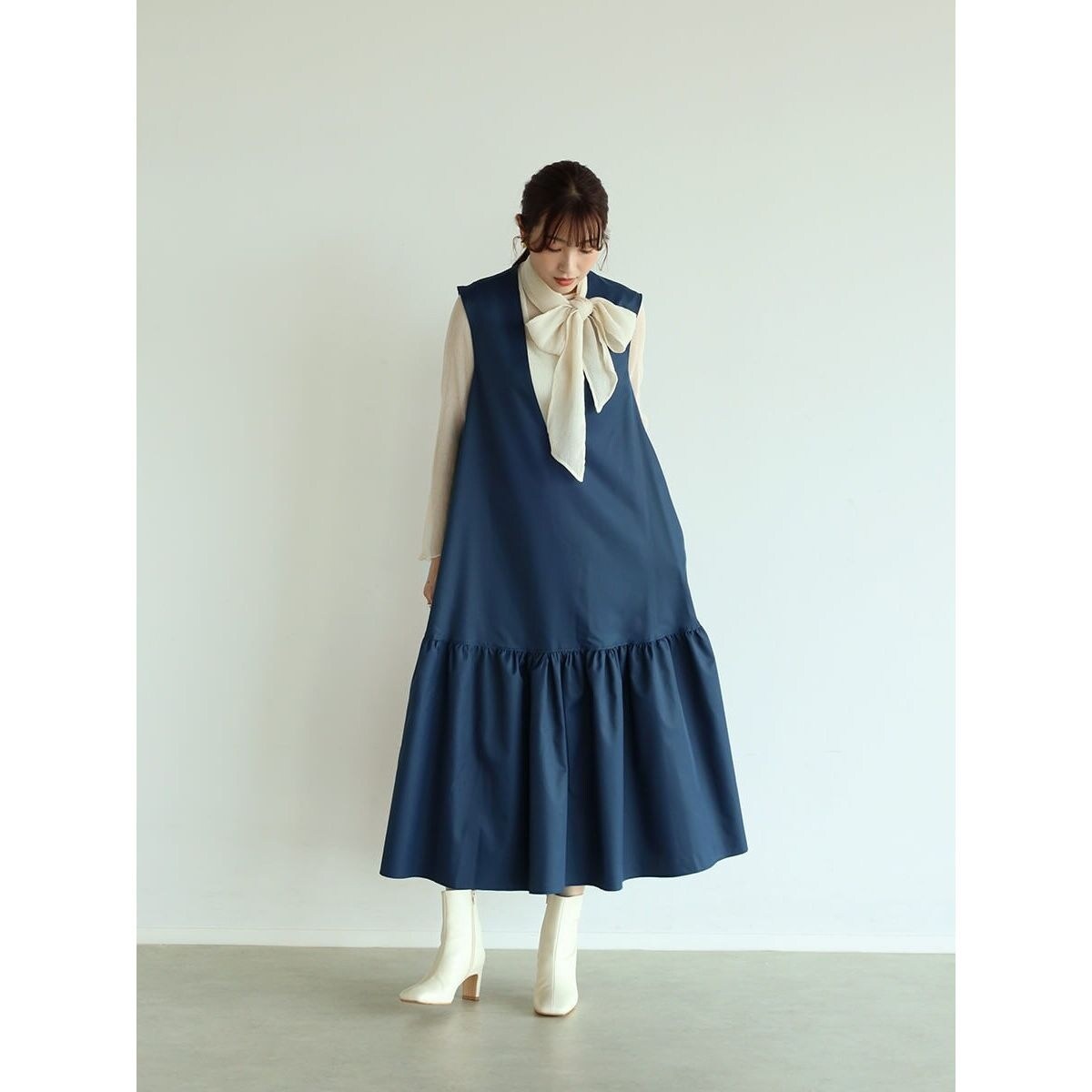 ローティアードジャンパースカート | ヴァン(Vin) | マルイ