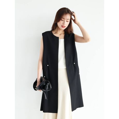Vin NAVY パールアクセントフォーマルスーツセットアップ （パール 