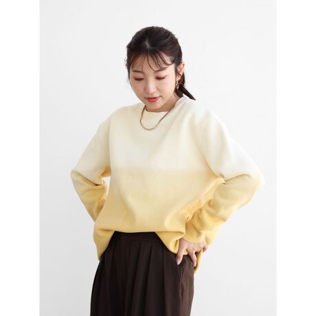 ヤマダヤストア　レディース　グラデーションカラースウェット