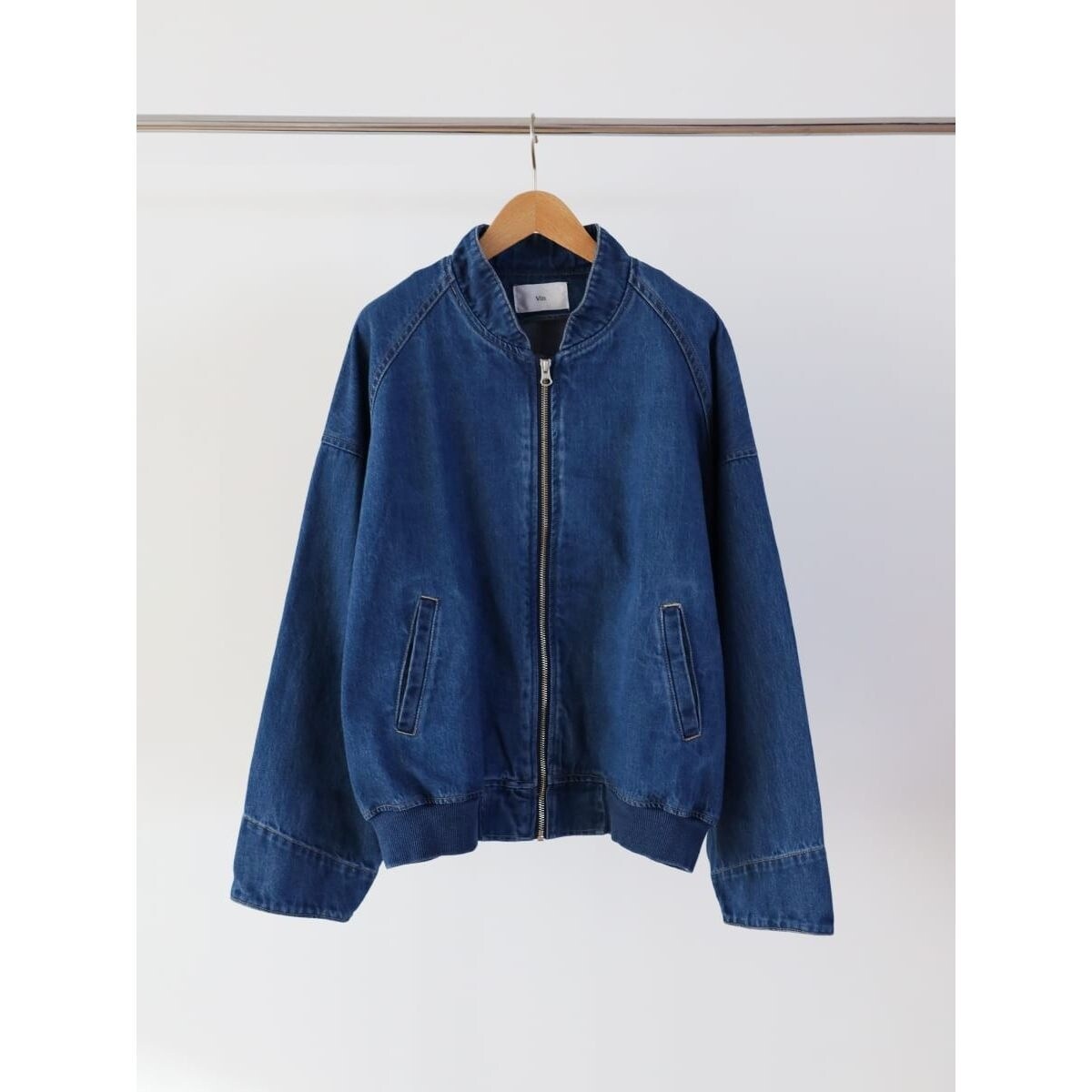 フロントジップデニム フロントジップ デニム フロントジップデニムブルゾン | ヴァン(Vin) | マルイウェブチャネル