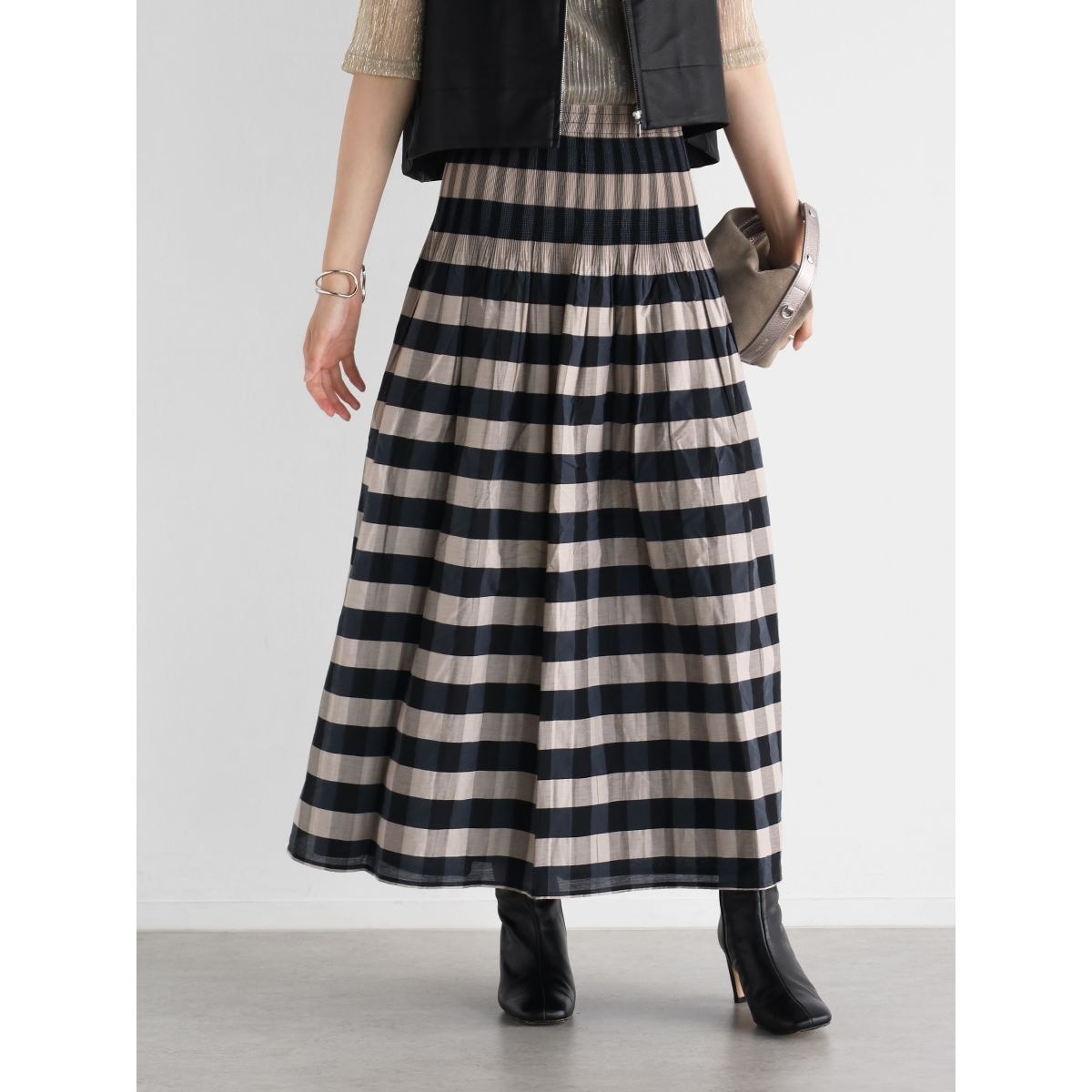 フラワージャガードボリュームスカート | ヴァン(Vin) | マルイウェブ