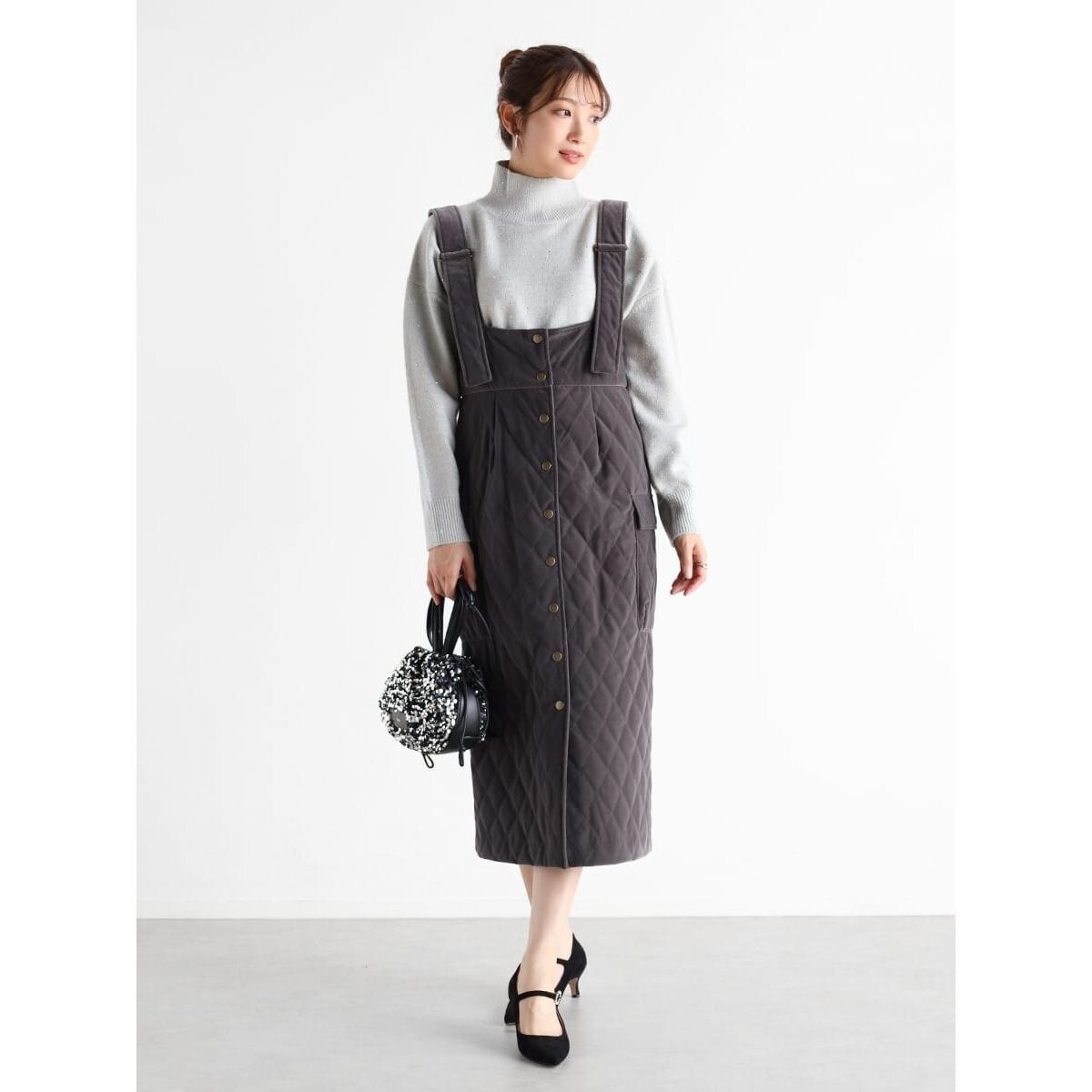 ◇《Endy ROBE》エルセットアップジャンパースカート | ジル スチュアート(JILL STUART) | マルイウェブチャネル