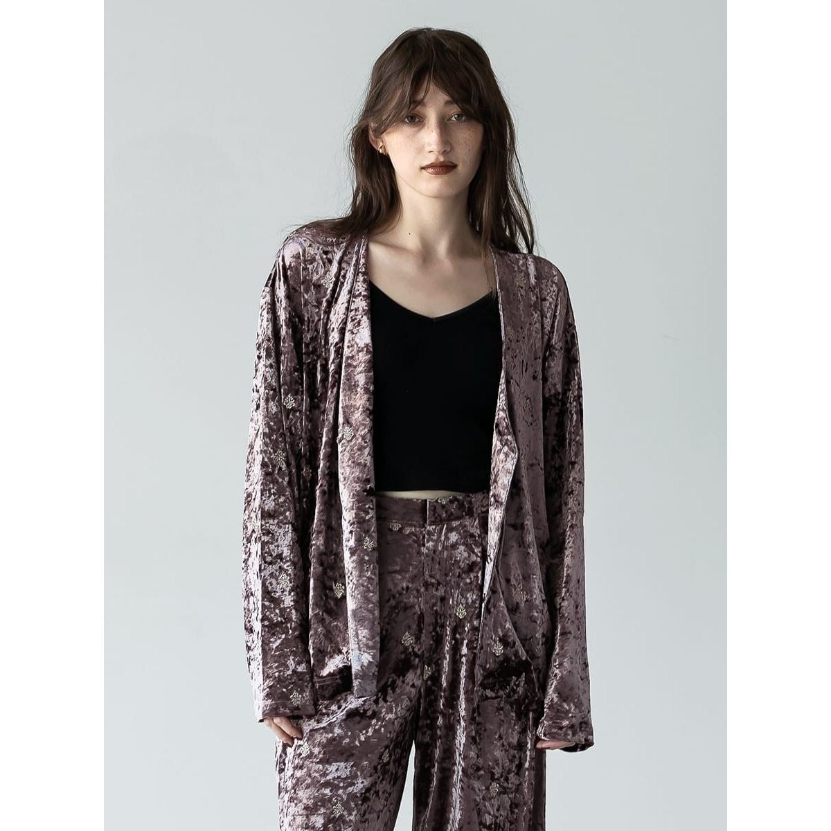 ヤマダヤ ストア(YAMADAYA STORE) レディース ノーカラージャケット の