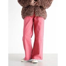 カラーワイドデニムパンツ