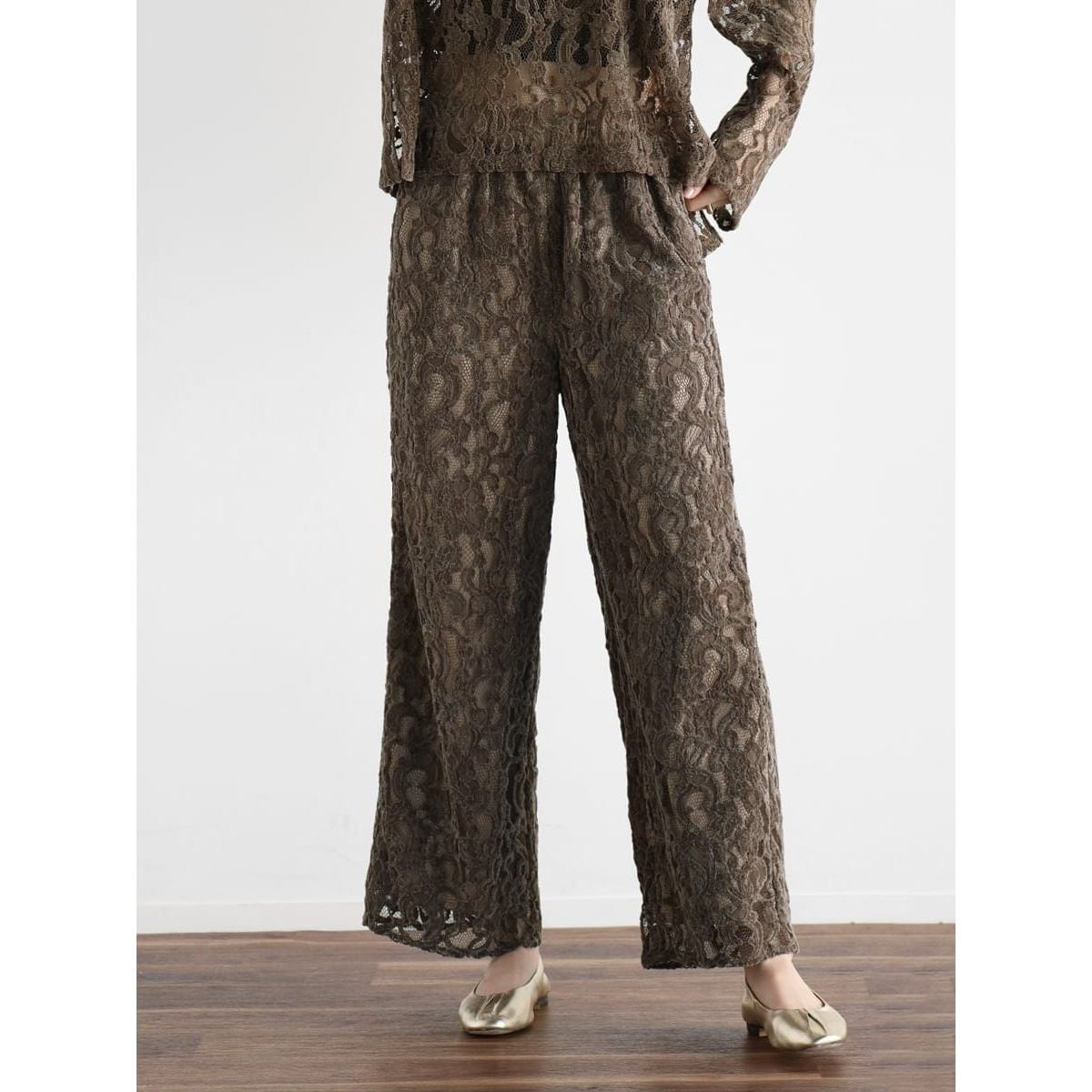 モールレースワイドパンツ | ヴァン(Vin) | マルイウェブチャネル