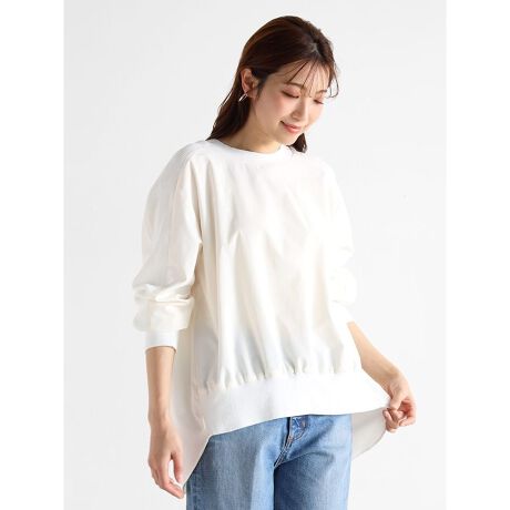 [^ԁF081322927]ّfނ~bNXfUC͂̃gbvXBLkAn̂銊炩ȔG̃uEXfނɁAV̂jbgfނhbLO܂B땔Ƀ^bN炢AӂƍLVGbg炵͋CvXBقǂ悭Ƃ̂TCWOŃNV[ȒSn|Cgłꂢ߃X^CAfj킹̃JWAȃX^CȂǕLpĒ܂Bt炵J[WJɂڂłBfgF166cmBe摜́A̓₨g̃j^[ݒȀƖɂۂ̏iƐFقȂꍇ܂BԎɋ߂F͐n摜ł܂B9icmjiO^j:60^76:79g:61