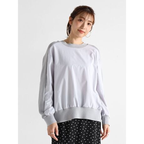 [^ԁF081322927]ّfނ~bNXfUC͂̃gbvXBLkAn̂銊炩ȔG̃uEXfނɁAV̂jbgfނhbLO܂B땔Ƀ^bN炢AӂƍLVGbg炵͋CvXBقǂ悭Ƃ̂TCWOŃNV[ȒSn|Cgłꂢ߃X^CAfj킹̃JWAȃX^CȂǕLpĒ܂Bt炵J[WJɂڂłBfgF166cmBe摜́A̓₨g̃j^[ݒȀƖɂۂ̏iƐFقȂꍇ܂BԎɋ߂F͐n摜ł܂B9icmjiO^j:60^76:79g:61