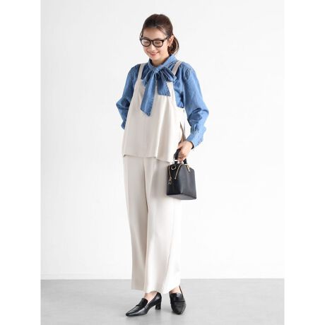 [^ԁF082222943]tF~jƃbNX˔C[hI[CB悭n̂銊炩ȔG̐nŁASnEGXg̃C[hfUC͂茩Ă܂Bl̏X^CbVɒAƂ⃋[YȃVGbgɂ܂B킹Ci[ŃI[V[Yy݂ACeB fF166cmBe摜́A̓₨g̃j^[ݒȀƖɂۂ̏iƐFقȂꍇ܂BԎɋ߂F͐n摜ł܂Bt[icmjiŒj:138g:46҉:62킽蕝:34͒߉\