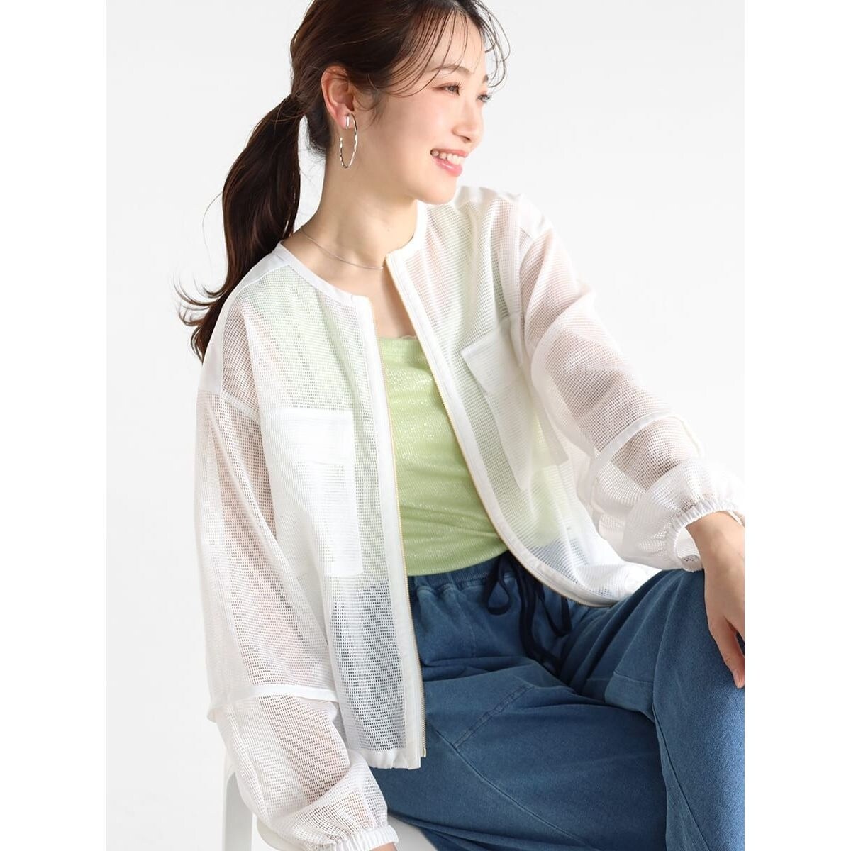 LASUD新品.*˚‧ ペプラムフリースアウター ペプラムフリースアウター | ラシュッド(LASUD) | マルイウェブ