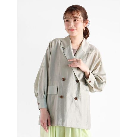 [^ԁF083122942]悢ƌ򊴂iȈۂ̃VA[WPbgBƂ̂鐶ngpĂ̂ŁAꂩ̋G߂ɎĂ֗ȃACełBrbOVGbgō킹gbvXI΂AVA[̌yĂ܂BJWALCڂ܂ŕL񂹂āAgĥ钅Ȃ܂BfF166cmBe摜́A̓₨g̃j^[ݒȀƖɂۂ̏iƐFقȂꍇ܂BԎɋ߂F͐n摜ł܂Bt[icmj:69:71g:63