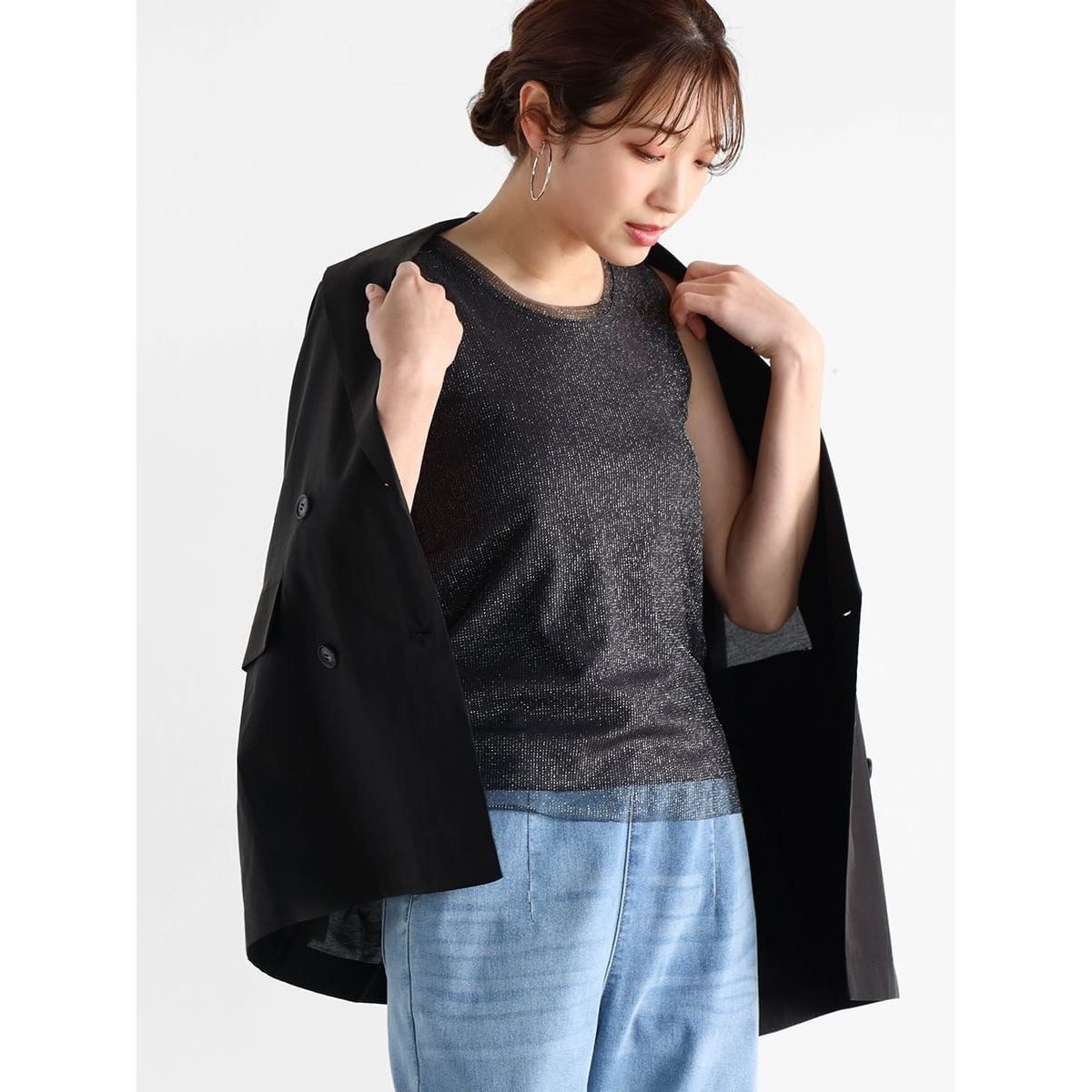 2WAYニットタンクトップ | ヴァン(Vin) | マルイウェブチャネル